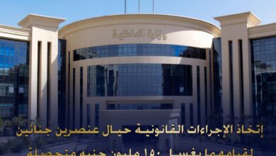 الداخلية تُحبط محاولة غسل 150 مليون جنيه من حصيلة تجارة المخدرات 3 FB IMG 1781963098675