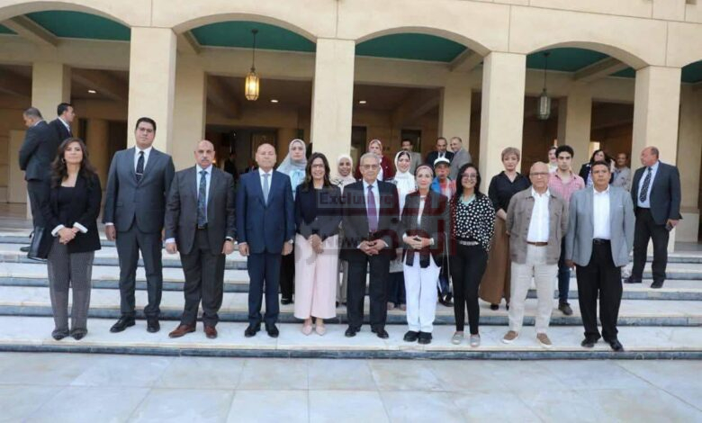 بحضور الأمين العام الأسبق لجامعة الدول العربية ومحافظ القاهرة 1 FB IMG 1782234887184