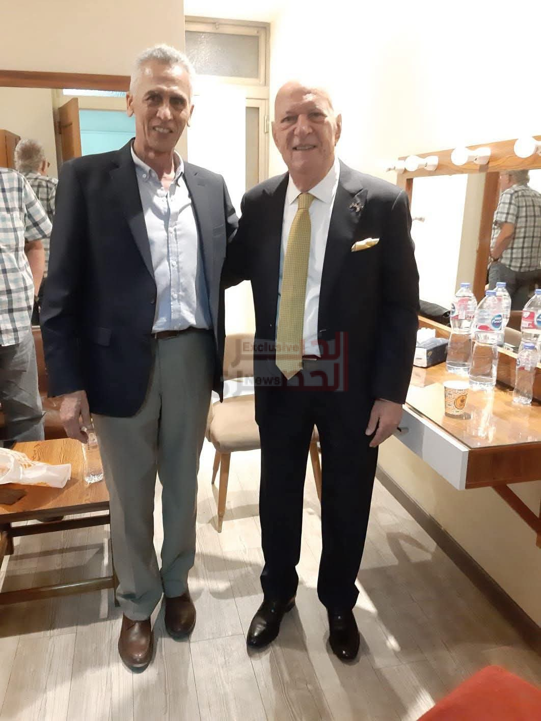 فى أول ايام توليه مهام رئاسة الاوبرا الدكتور رضا الوكيل يستقبل الموسيقار الكبير عمر خيرت 4 FB IMG 1782776574342
