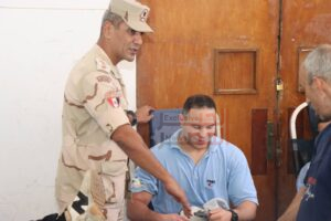 جامعة الإسكندرية تنظم حملة للتبرع بالدم بكلية الأعمال بالتعاون مع قوات الدفاع الشعبي والعسكري 2 1 8