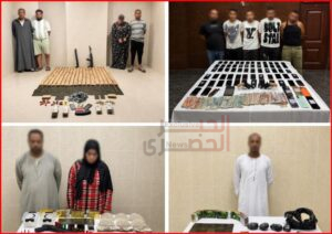 عاجل|مصرع 5 عناصر إجرامية وضبط مخدرات بـ138 مليون جنيه 2 21