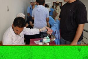 جامعة الإسكندرية تنظم حملة للتبرع بالدم بكلية الأعمال بالتعاون مع قوات الدفاع الشعبي والعسكري 5 5 6