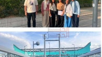 مشاركة 6 من طلاب كلية الهندسة جامعة الإسكندرية في برنامج التدريب البحثي الصيفي بجامعة شرق لندن* 4 84