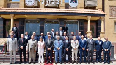 رئيس الهيئة العربية للتصنيع يفتتح مراكز صناعية متطورة بمصنع الطائرات 2 FB IMG 1782926893522