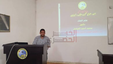 المعهد القومي للبحوث الفلكية يفتح آفاق "علم الكونيات" لطلاب جامعتي عين شمس والمنوفية 2 FB IMG 1783642353212