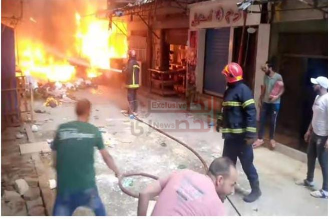 عاجل |الحماية المدنية تسيطر على حريق سوق الفلكي بالإسكندرية دون خسائر بشرية 1 IMG 20260710 WA0048