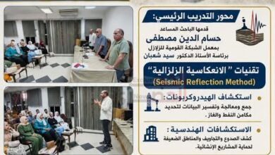 "المعهد القومي للبحوث الفلكية" يختتم الأسبوع الثالث من برنامجه الصيفي لتدريب طلاب الجامعات 4 زلزل