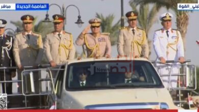 الرئيس السيسي يرتدي البدلة العسكرية في افتتاح مقر القيادة الاستراتيجية بالعاصمة الجديدة 3 سيسي
