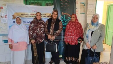 ضمن مبادرتي "حياة كريمة" و "بداية".. جامعة دمنهور تنفذ قافلة شاملة لخدمة 573 مواطنا بقرية "شبرا أوسيم" 3 2 1