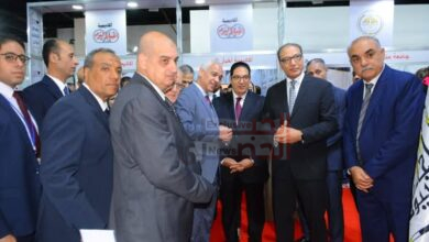 رئيس جامعة أسيوط يشارك في افتتاح جناحي جامعة أسيوط وجامعة أسيوط التكنولوجية الدولية بالنسخة العاشرة من معرض «أخبار اليوم للتعليم العالي» 3 3333