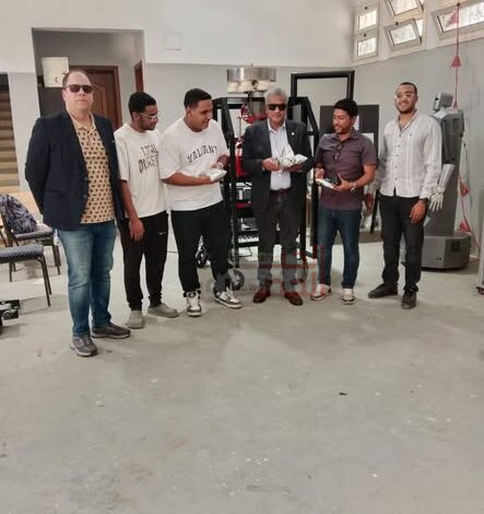 ماكينة تعبئة وتغليف أوتوماتيكية ذكية ضمن مشروعات التخرج بجامعة حلوان التكنولوجية الدولية 1 444