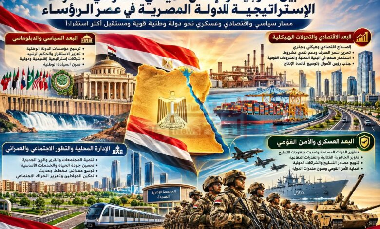 بين القومية والإصلاح الهيكلي: التحولات الإستراتيجية للدولة المصرية في عصر الرؤساء 1 FB IMG 1787060071954