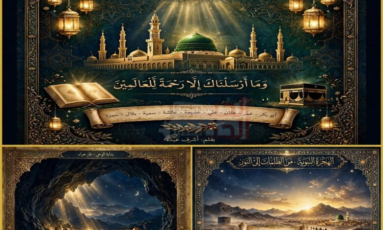 المولد النبوي الشريف.. من نور مكة إلى رسالة للعالمين - كيف وُلد الإسلام وتحدى الصعاب حتى اكتمل ؟ 1 FB IMG 1787820897272