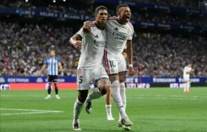 ريال مدريد يفتتح مشواره فى الدورى الإسبانى بفوز مثير على إسبانيول 3 ريال مدريد
