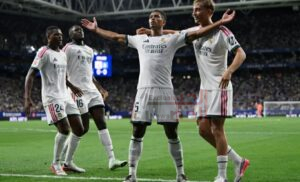 ريال مدريد يفتتح مشواره فى الدورى الإسبانى بفوز مثير على إسبانيول 4 ريال مدريد