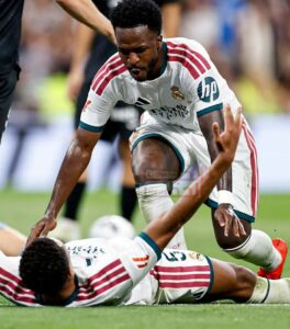 مبابى يقود ريال مدريد لصدارة الدورى الإسبانى بالفوز على ريال سوسيداد 2 ريال مدريد