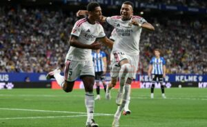 ريال مدريد يفتتح مشواره فى الدورى الإسبانى بفوز مثير على إسبانيول 2 ريال مدريد