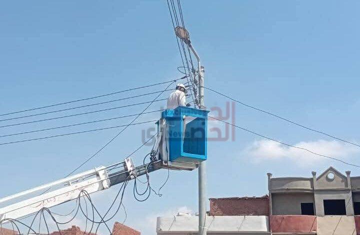 تكثيف أعمال النظافة ورفع كفاءة أعمدة الإنارة العامة للحفاظ على الوجه الحضاري لمحافظة الاسماعيلية 1 FB IMG 1788592109928