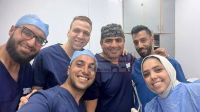 فريق طبي بقصر العيني ينجح في استخراج رصاصة غائرة من وجه مريض بالمنظار الضوئي 2 FB IMG 1788593396778