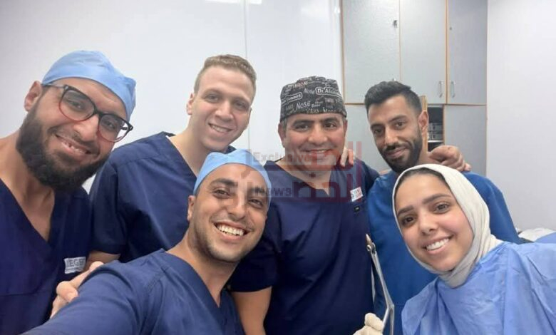 فريق طبي بقصر العيني ينجح في استخراج رصاصة غائرة من وجه مريض بالمنظار الضوئي 1 FB IMG 1788593396778