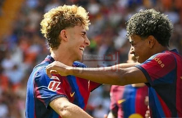 برشلونة يكتسح فالنسيا ويواصل الإنفراد بصدارة الدورى الإسبانى 1 received 2253545872159422