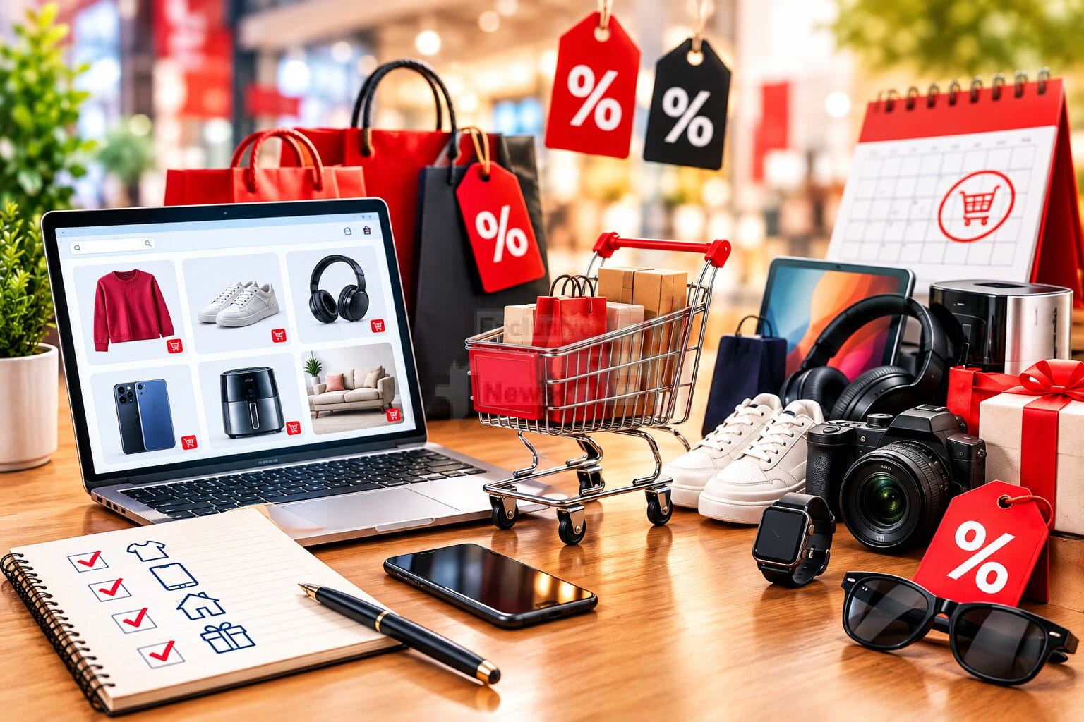 Black Friday Shopping Deals Scene 1